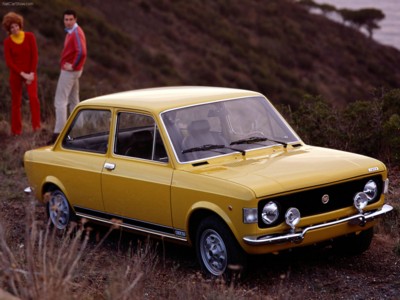 Fiat 128 Rally 1972 calendar