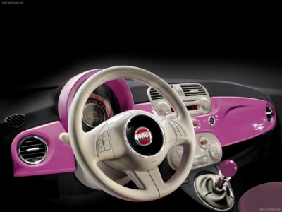 Fiat 500 Barbie Concept 2009 tote bag
