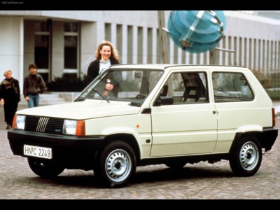 Fiat Panda 1991 poster