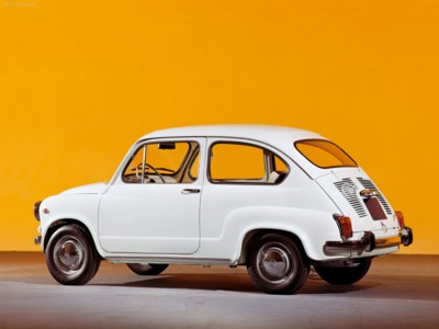 Fiat 600 1955 poster