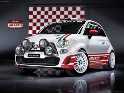 Fiat 500 Abarth R3T 2010 mouse pad