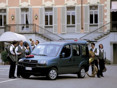 Fiat Doblo 2001 Poster with Hanger
