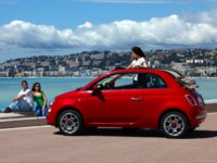Fiat 500C 2010 Mouse Pad 596032