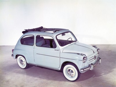 Fiat 600 1955 Poster 596062