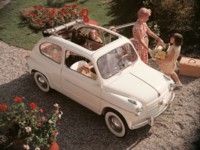 Fiat 600 1955 tote bag #NC134282