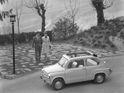 Fiat 600 1955 Poster 596181