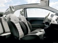 Fiat 500C 2010 Mouse Pad 596320