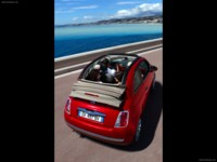 Fiat 500C 2010 Mouse Pad 596372
