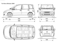 Fiat Multipla 2004 magic mug #NC135092