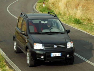 Fiat Panda 4x4 2004 stickers 596832