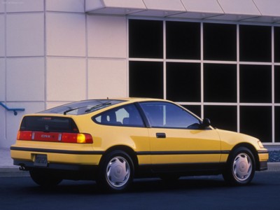 Honda Civic CRX Si 1988 Poster with Hanger