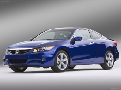 Honda Accord Coupe 2011 Poster with Hanger