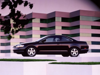 Honda Accord Coupe 1998 Poster with Hanger