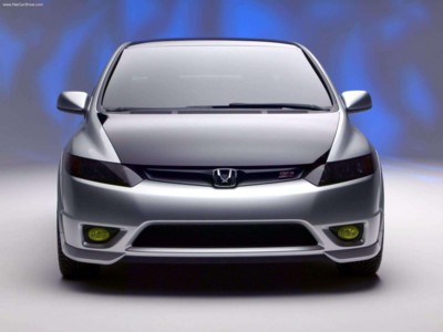 Honda Civic Si Concept 2005 Poster with Hanger