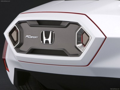 Honda FC Sport Concept 2008 metal framed poster