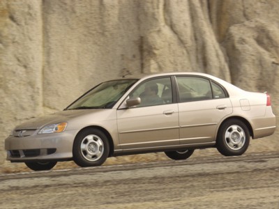 Honda Civic Hybrid 2003 Poster with Hanger