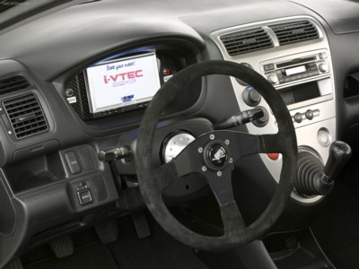 Honda Mugen Civic Si 2003 Poster with Hanger