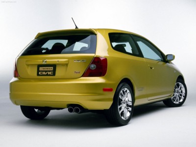 Honda Civic Si Concept 2001 Poster with Hanger