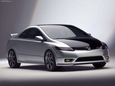 Honda Civic Si Concept 2005 Poster with Hanger