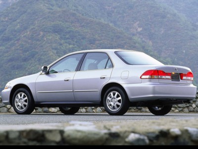 Honda Accord SE 2002 Poster with Hanger