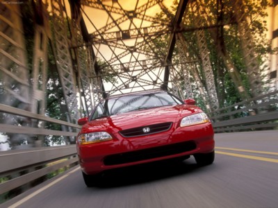 Honda Accord Coupe 1998 canvas poster