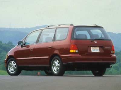 Honda Odyssey 1995 metal framed poster