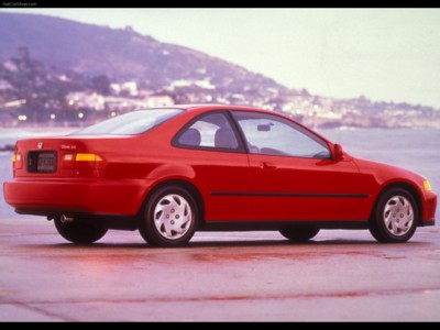 Honda Civic Coupe 1993 poster