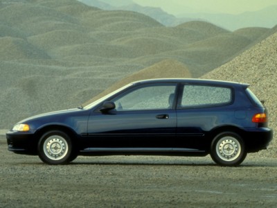 Honda Civic Hatchback 1992 poster
