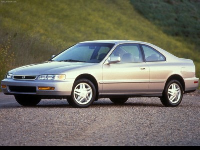Honda Accord Coupe 1994 Poster with Hanger