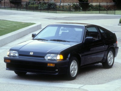 Honda Civic CRX Si 1986 Poster with Hanger