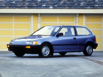 Honda Civic Hatchback 1988 poster