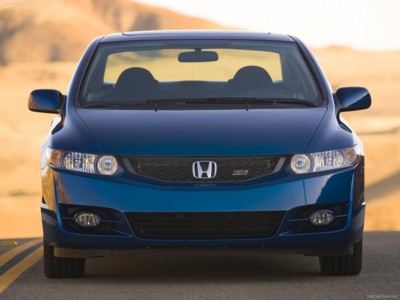 Honda Civic Si Coupe 2009 canvas poster