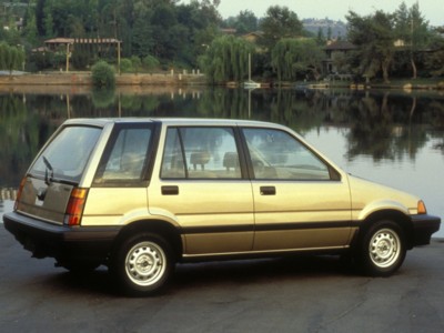 Honda Civic Wagon 1986 poster