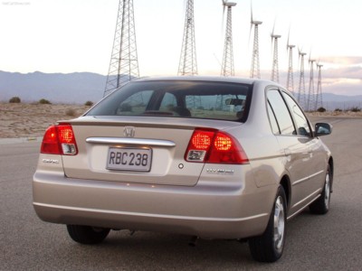 Honda Civic Hybrid 2003 stickers 599572