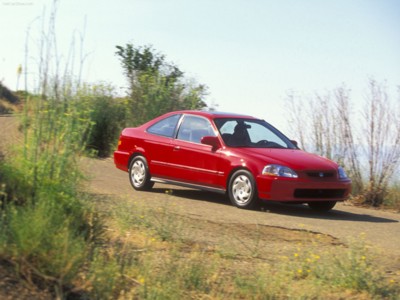 Honda Civic Coupe 1995 poster