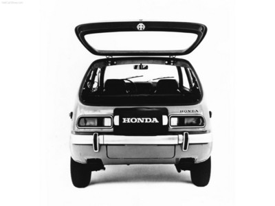 Honda AZ600 1971 poster