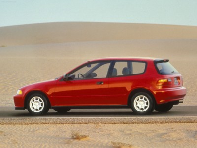 Honda Civic Hatchback 1992 poster