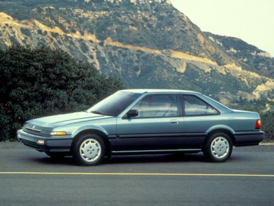 Honda Accord Coupe 1988 Poster with Hanger