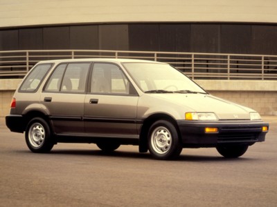Honda Civic Wagon 1989 poster