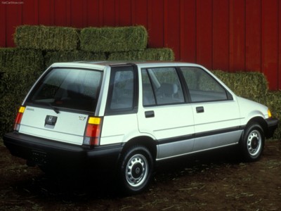 Honda Civic Wagon 1986 hoodie