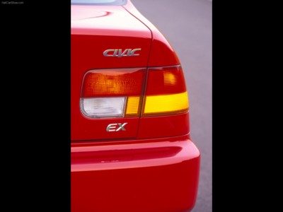 Honda Civic Coupe 1995 Mouse Pad 601573
