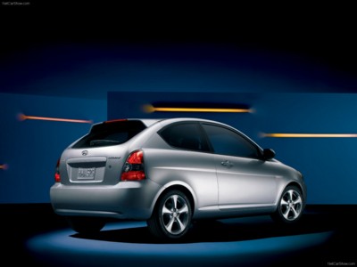 Hyundai Accent 2010 Poster with Hanger
