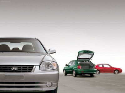 Hyundai Accent 2004 poster