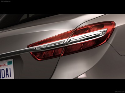 Hyundai Genesis Concept 2007 Poster with Hanger