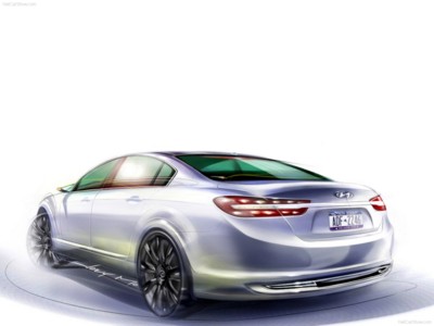 Hyundai Genesis Concept 2007 poster