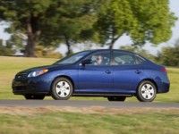 Hyundai Elantra Blue 2010 Mouse Pad 602281