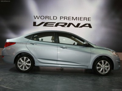 Hyundai Verna 2011 poster