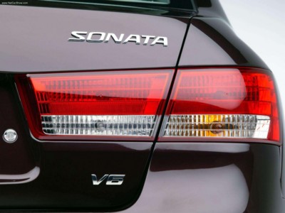 Hyundai Sonata V6 2006 stickers 602503
