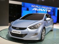 Hyundai Avante 2011 stickers 603478