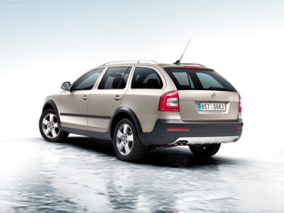 Skoda Octavia Scout 2010 Poster with Hanger
